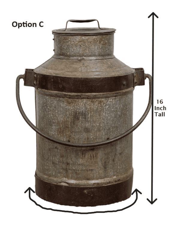Vintage Milk Cans Farmhouse Home Decor image 5