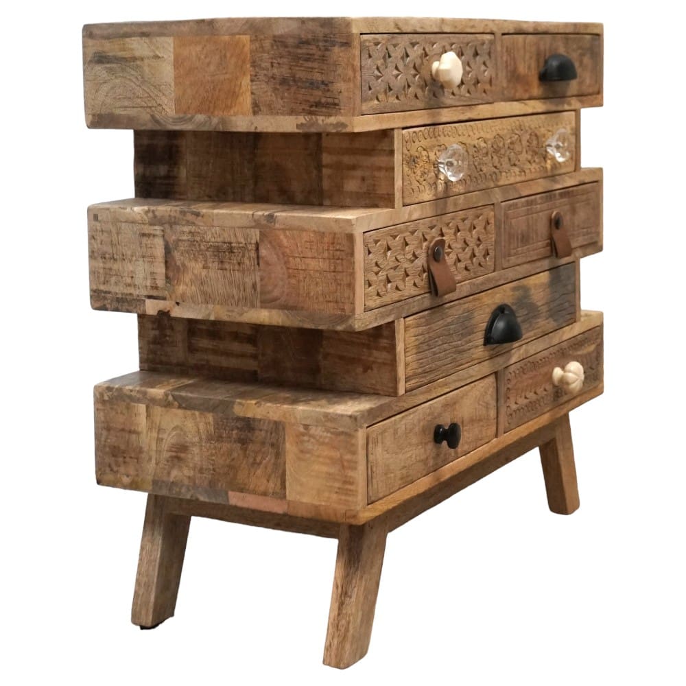 Unique Multi-Drawer Side Table image 6