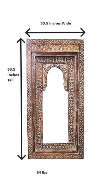 Unique Temple Style Mirror Handmade Perfection image 4