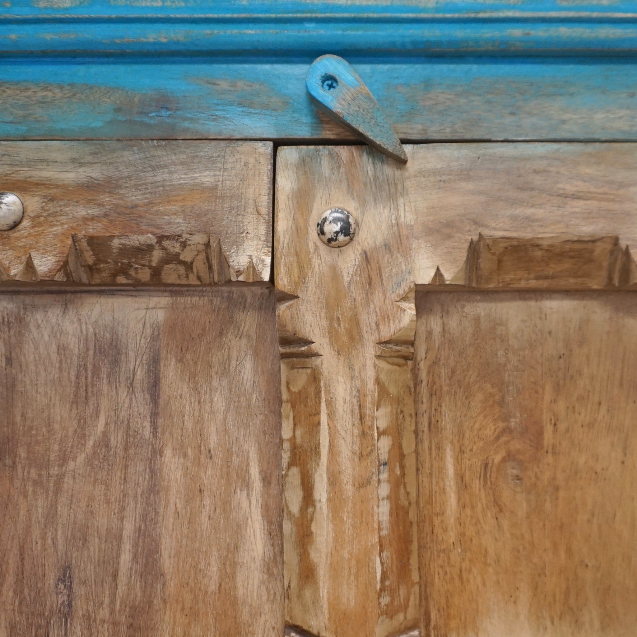 Hand-crafted Solid Wood Armoire