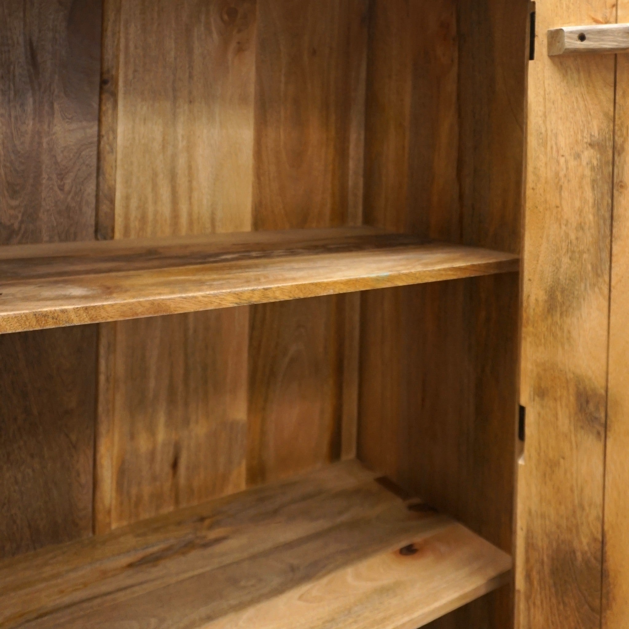 Hand-crafted Solid Wood Armoire
