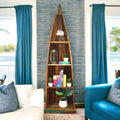 Boat Bookcase Hand-crafted Reclaimed Wood image 0