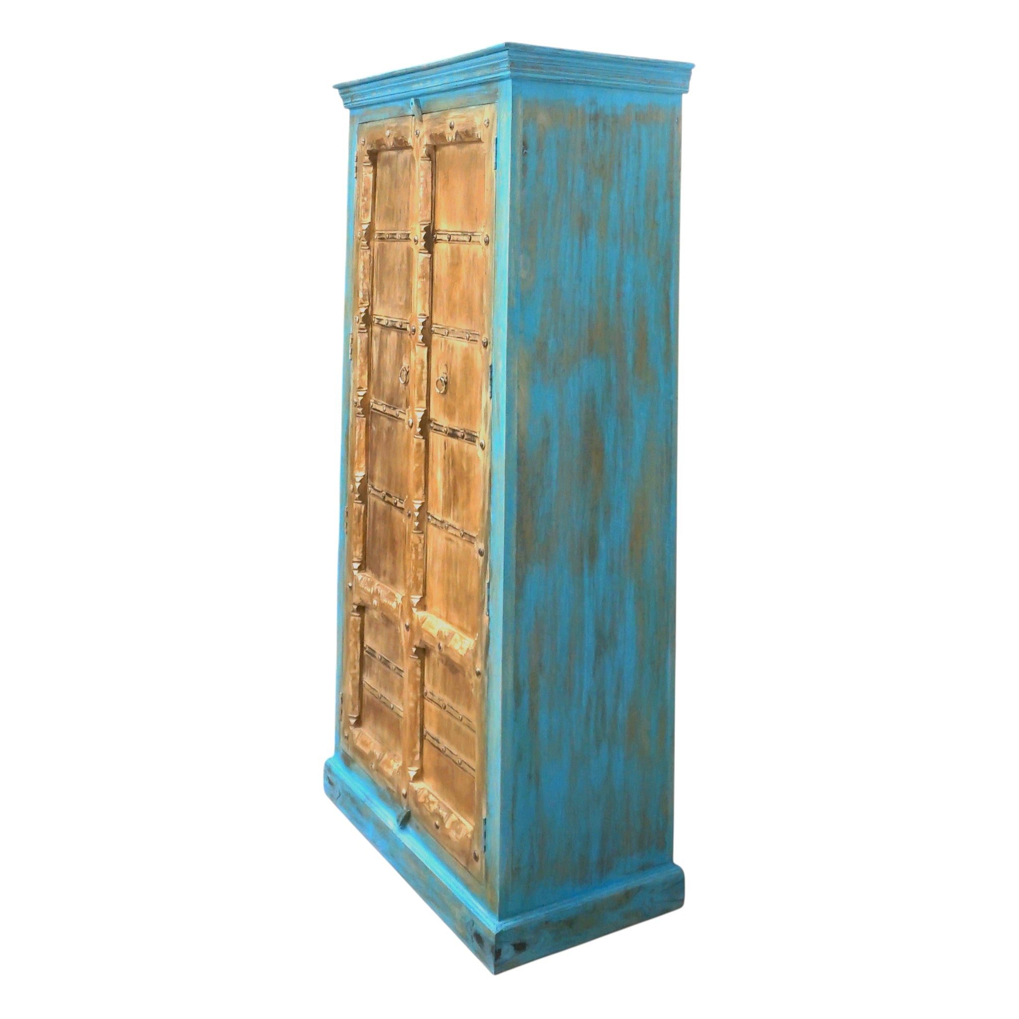 Hand-crafted Solid Wood Armoire