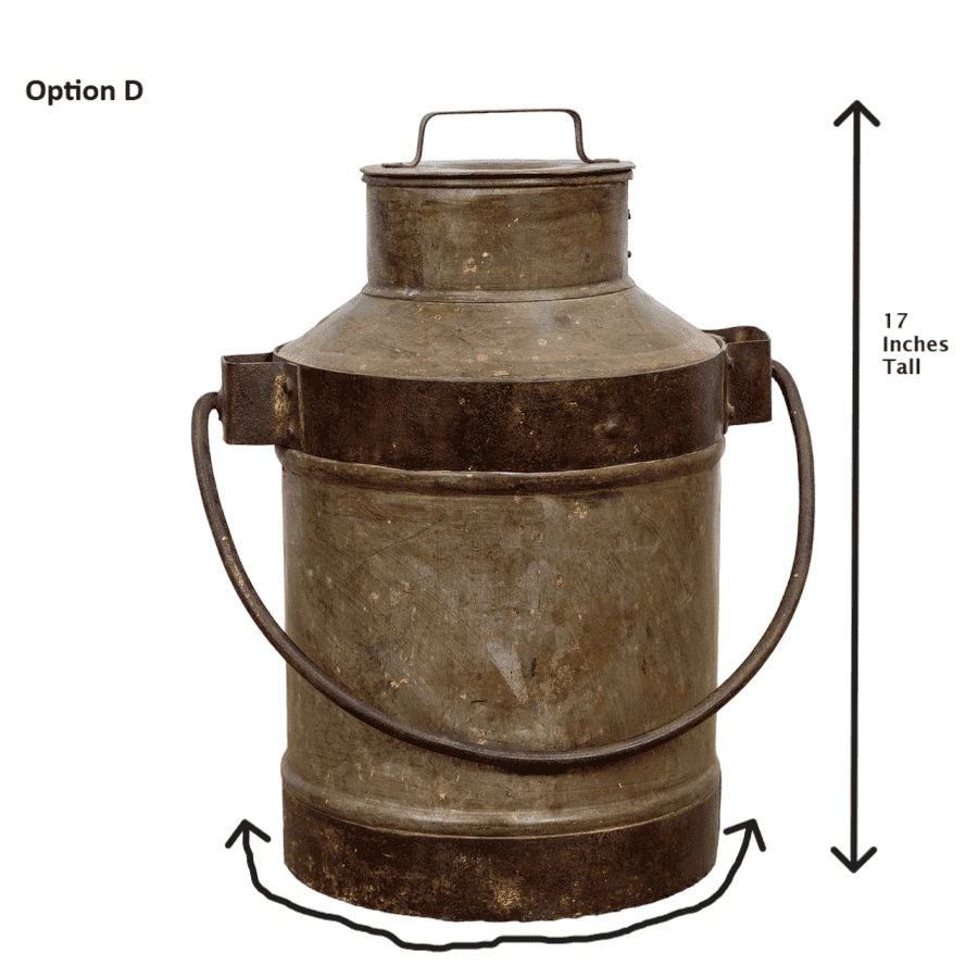 Vintage Milk Cans Farmhouse Home Decor image 7