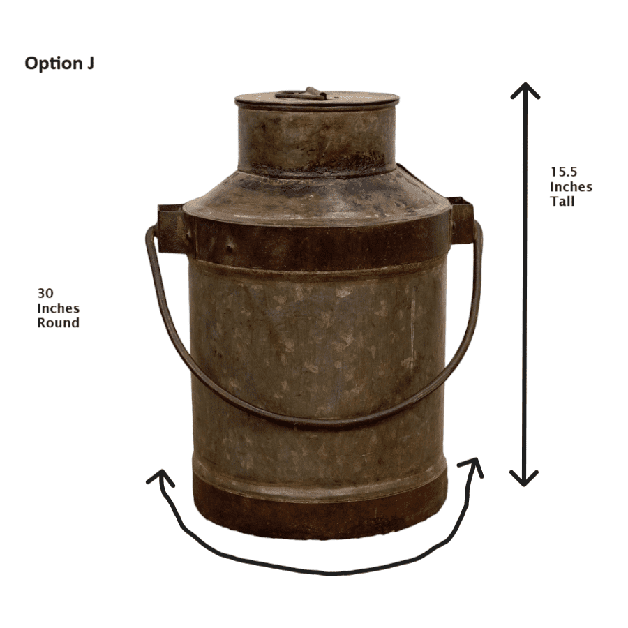 Vintage Milk Cans Farmhouse Home Decor image 19