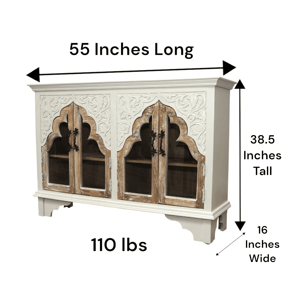 Hand-crafted Arched Sideboard image 12
