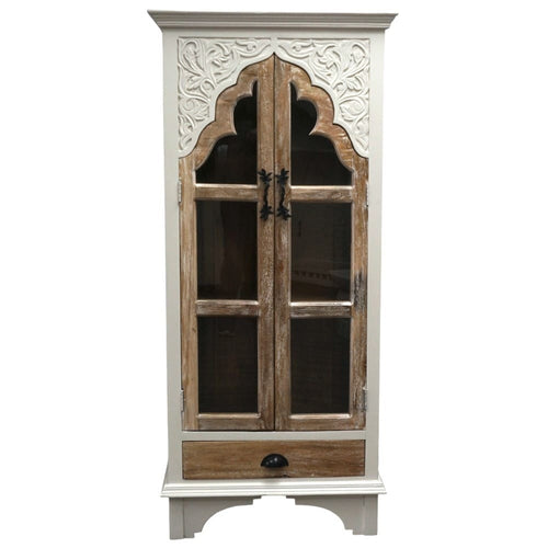 Hand-crafted Arched Display Cabinet image 1