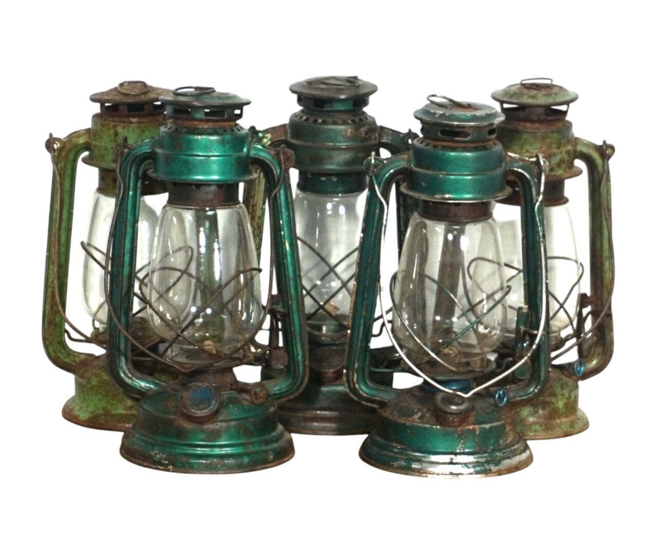 Vintage Hurricane Lantern 3 Colors image 11