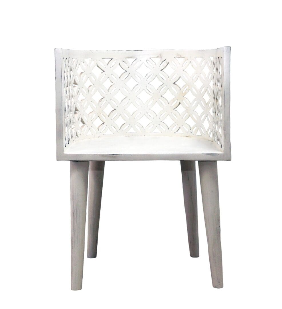Mango Wood Chair Hand-Crafted and Timeless. Limited Stock image 1