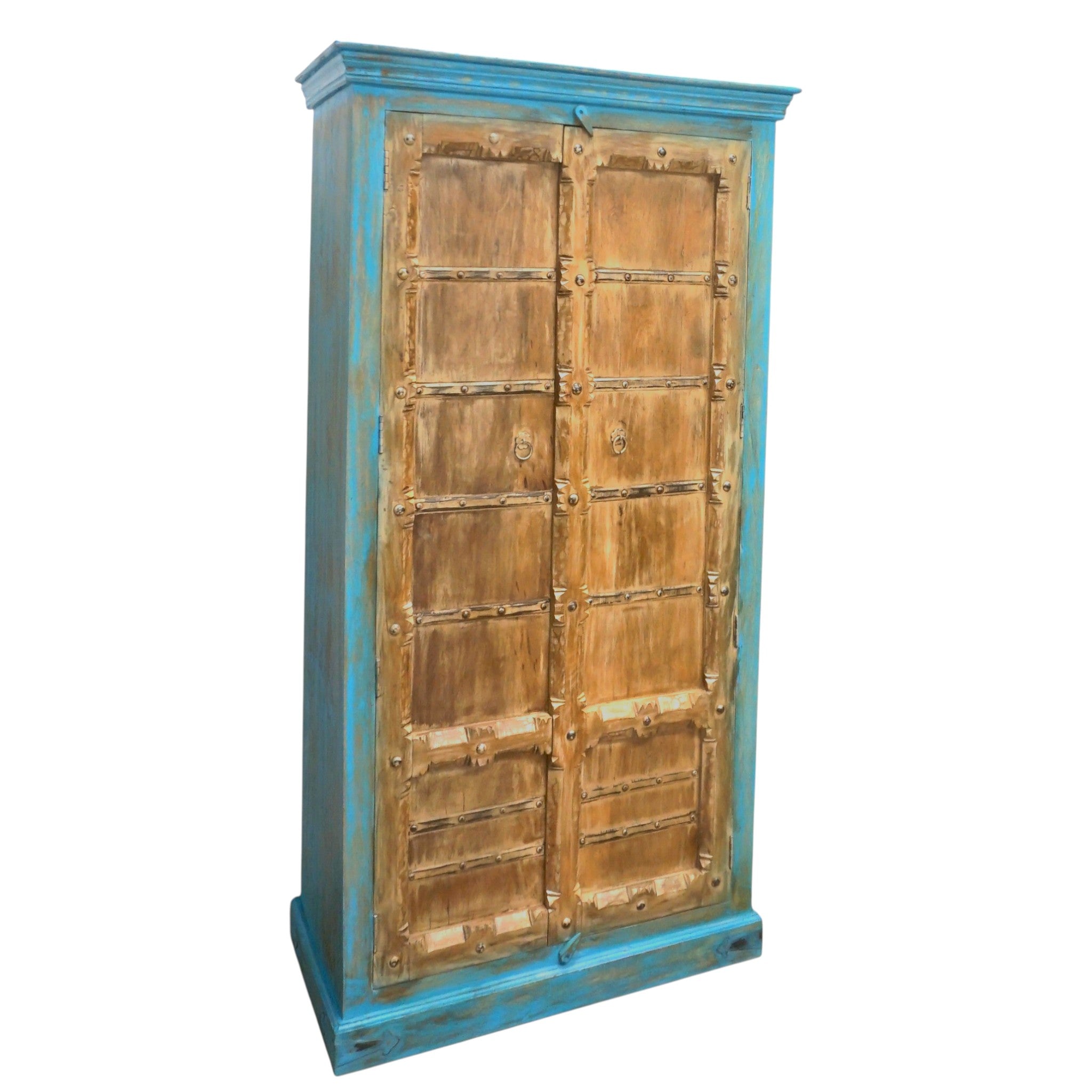 Hand-crafted Solid Wood Armoire