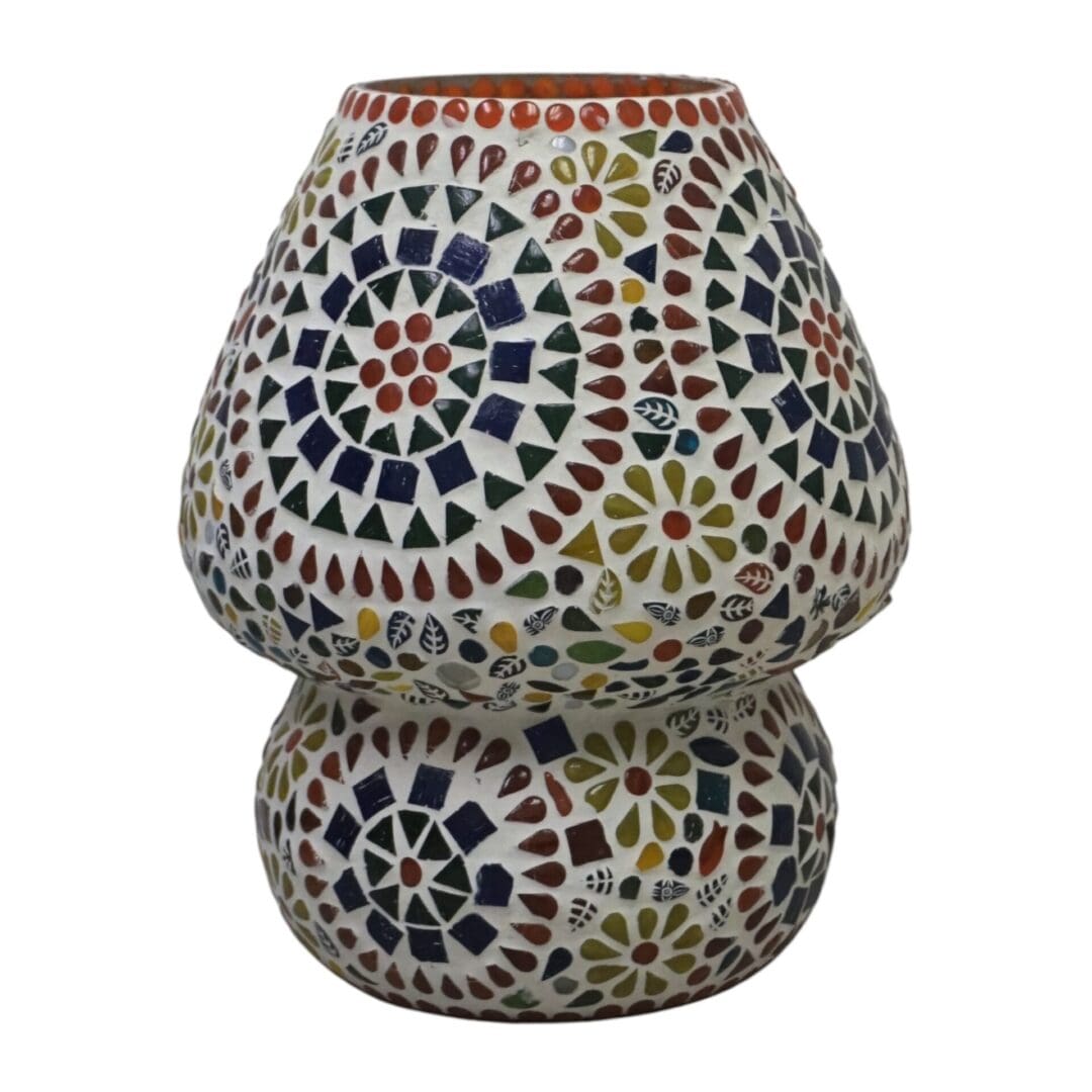 Puffed Glass Mushroom Lamp Multicolored 3 Styles image 10