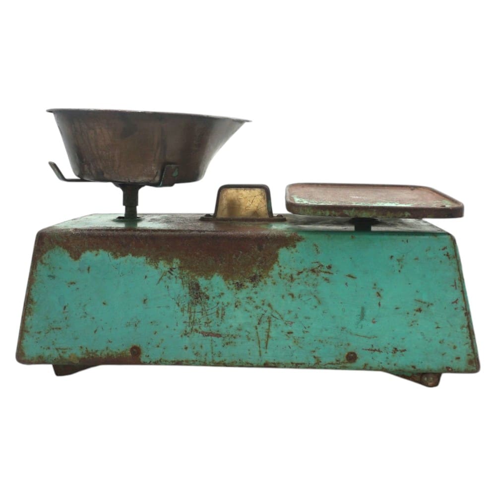Vintage Kitchen Scale Green image 4