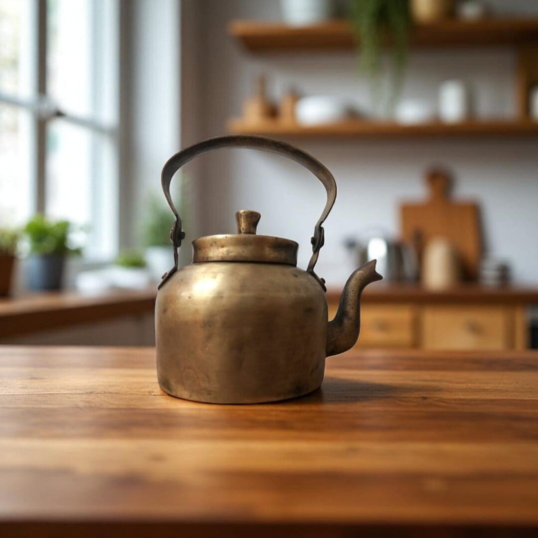 Vintage Brass/Copper Kettle image 0