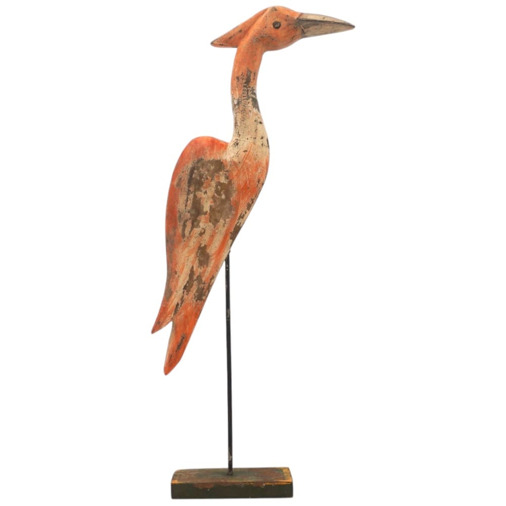 Reclaimed Wood Bird Hand-carved Decor Accent image 10