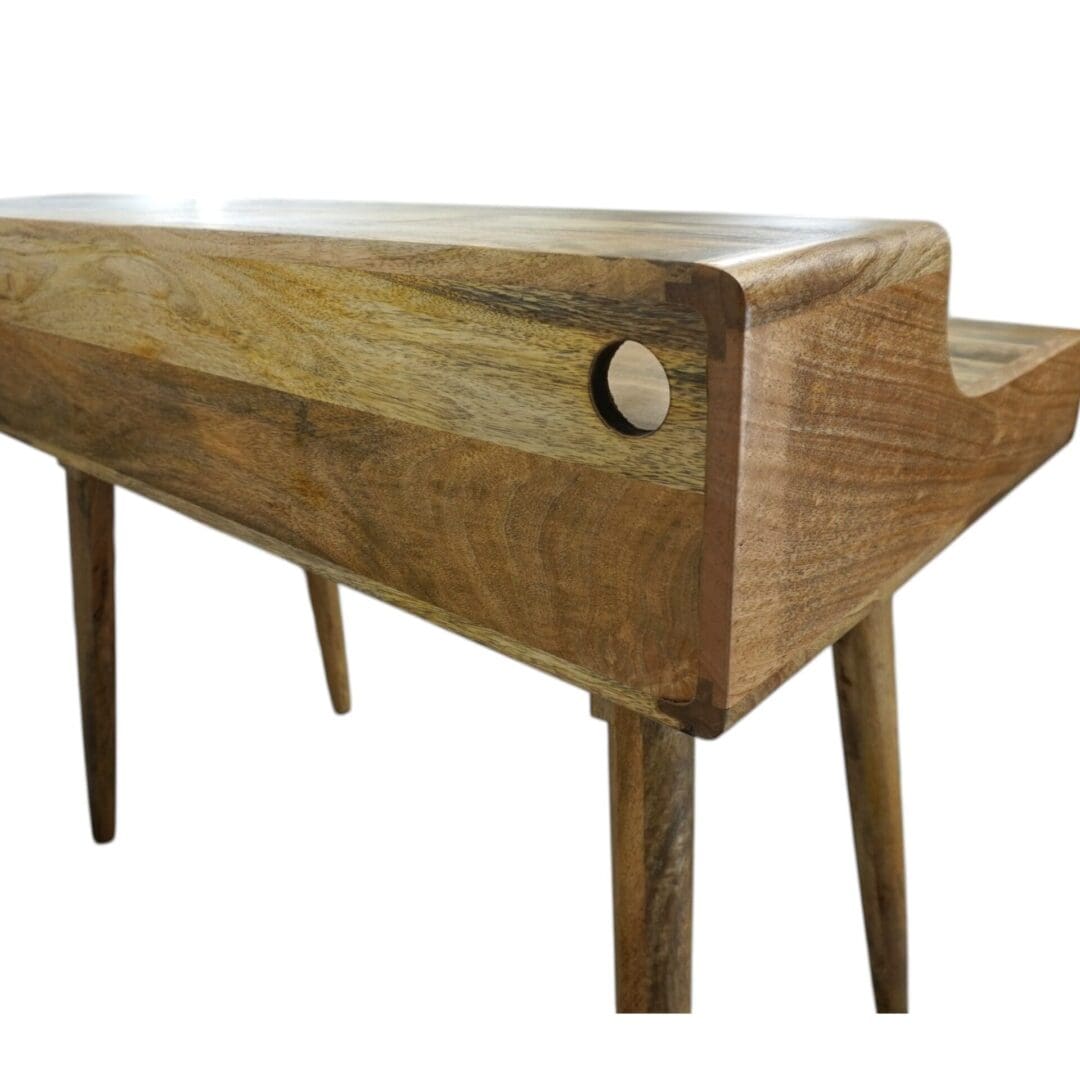 Rustic Hand-crafted Solid Wood Desk or Bedroom Vanity image 9