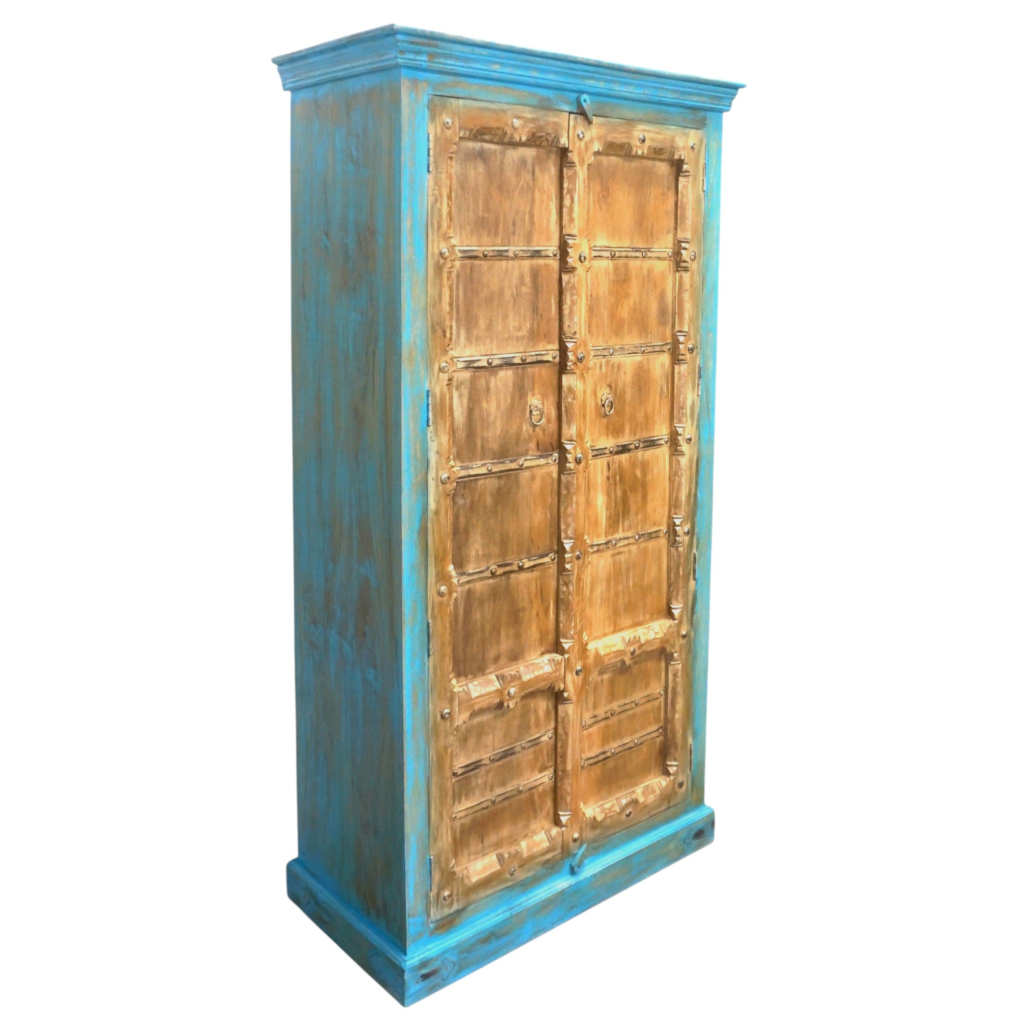 Hand-crafted Solid Wood Armoire