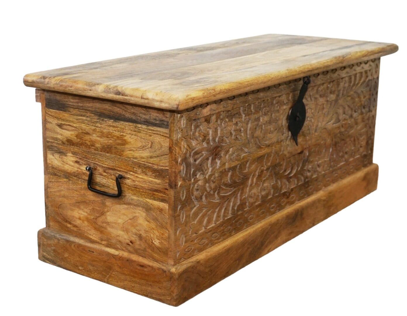 Natural Wood Trunk Hand-Carved Beauty image 3