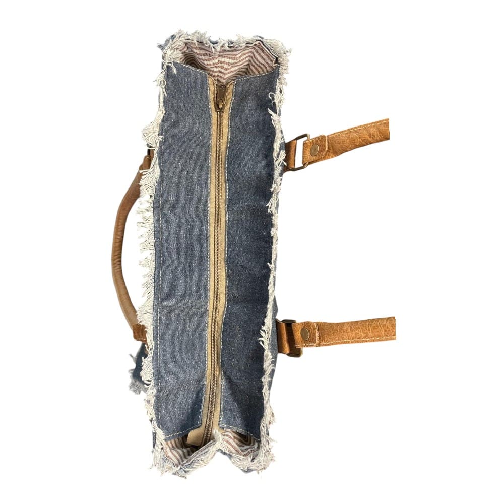 Cotton Canvas Soft Denim Tote Bag image 4