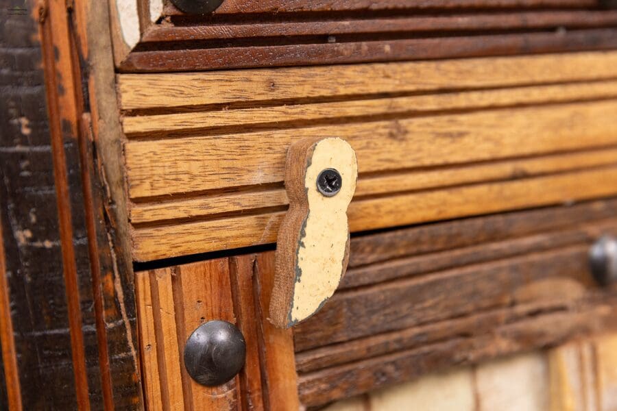Rustic Reclaimed Wood Bedside Table image 6