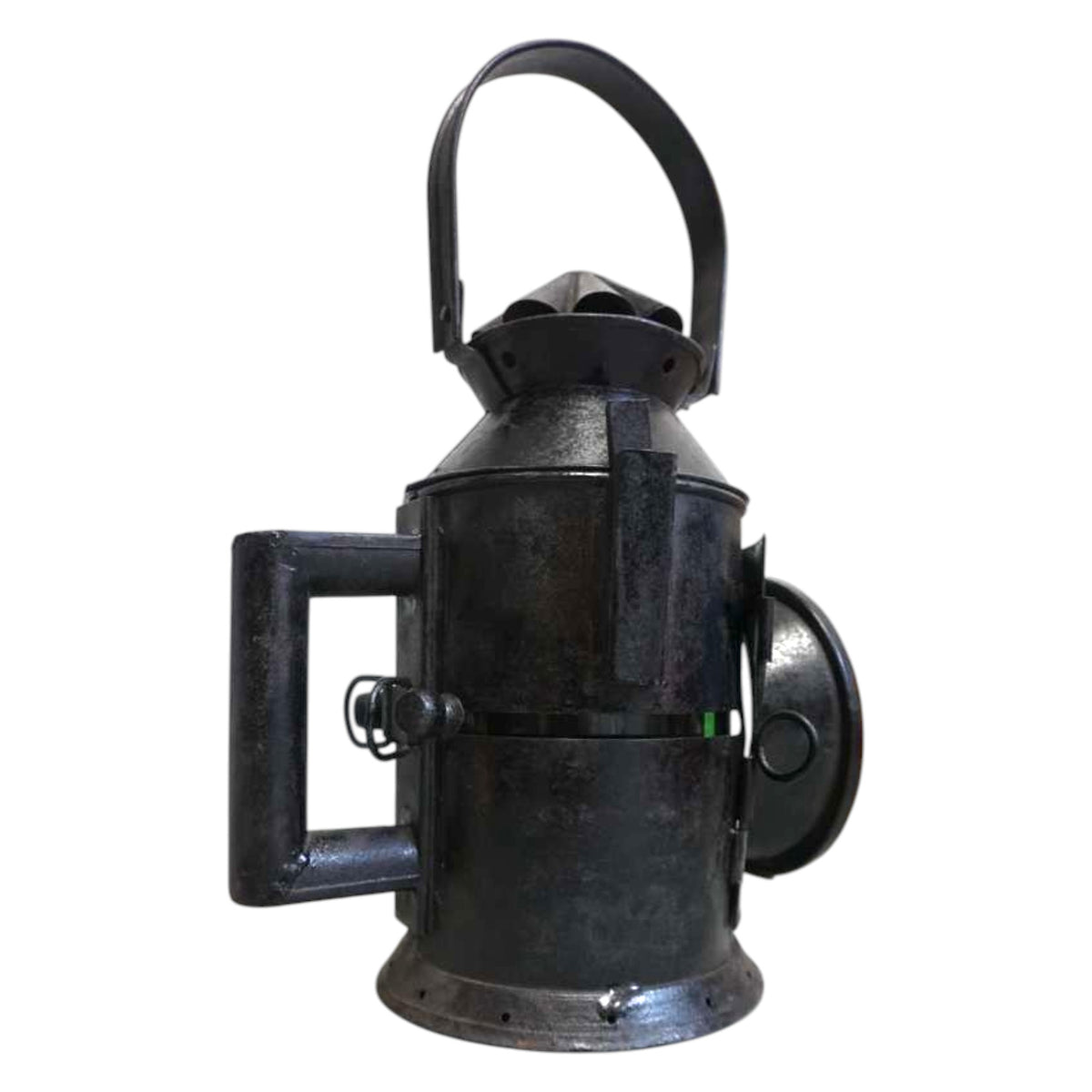 Vintage Railroad Lantern | Sliding Red & Green Colored Lens