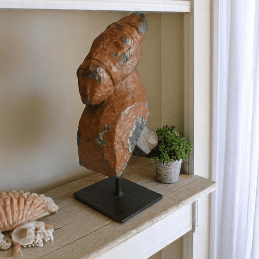 Hand-carved Wooden Primitive Horse Figurine image 25