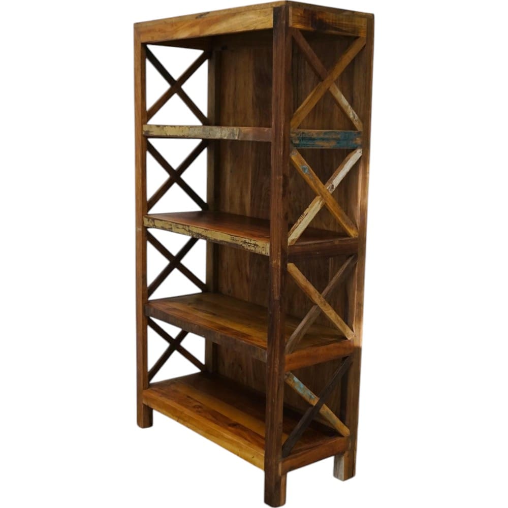 Hand-crafted Reclaimed Wood Bookcase image 6