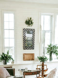 Black and White Accent Mirror image 0