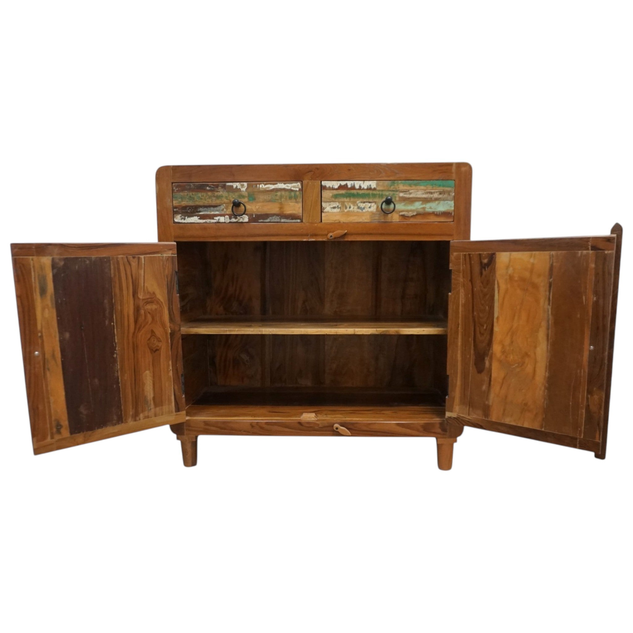 Handcrafted Reclaimed Wood Cabinet | Rustic & Sustainable Storage