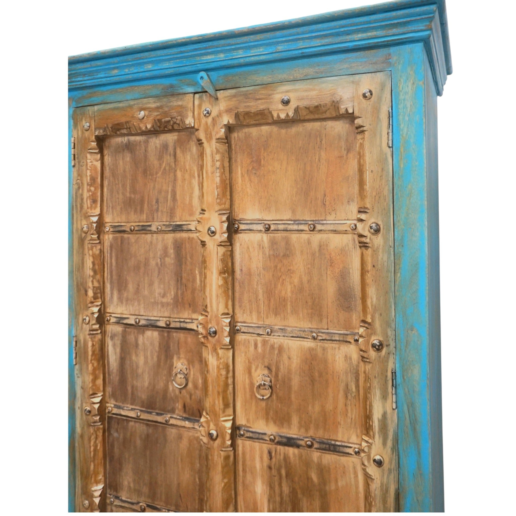 Hand-crafted Solid Wood Armoire