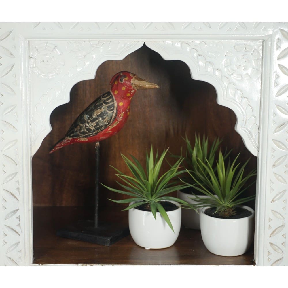 Solid Wood Bookcase Narrow Display Bookshelf image 8
