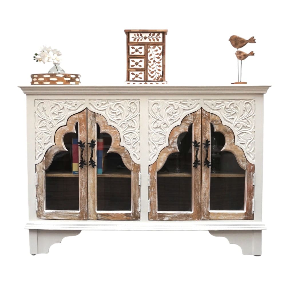 Hand-crafted Arched Sideboard image 1