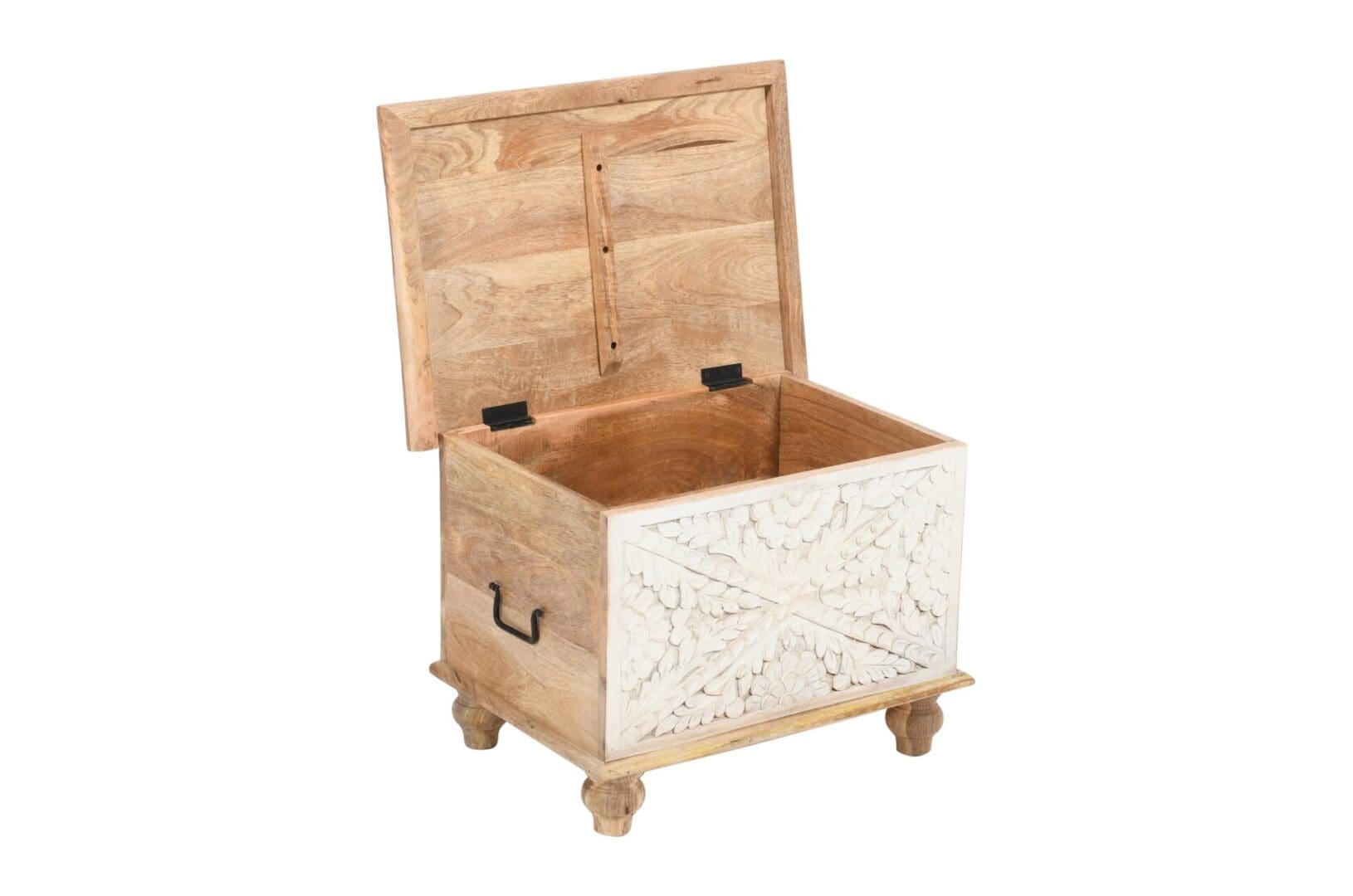 Artisan Wood Trunk Perfect for Smaller Spaces image 2