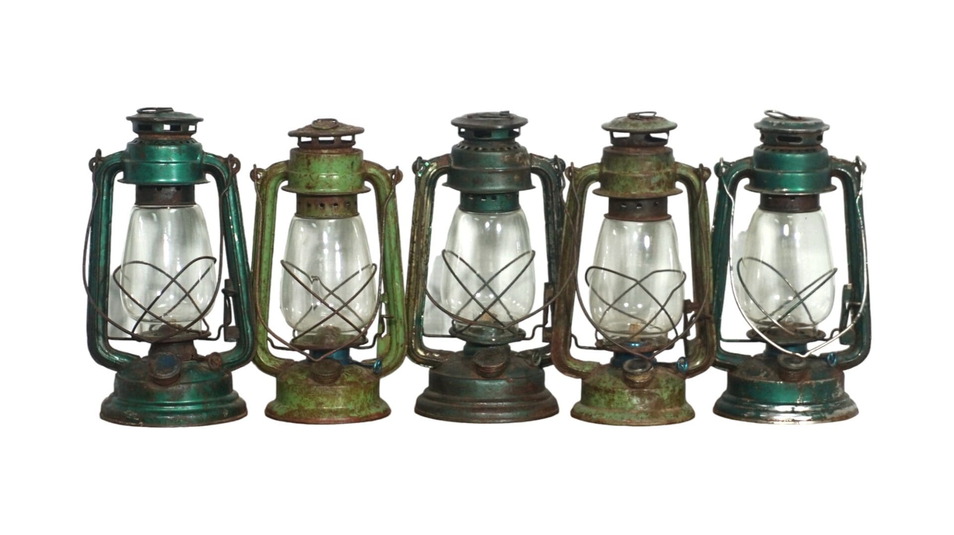 Vintage Hurricane Lantern 3 Colors image 9