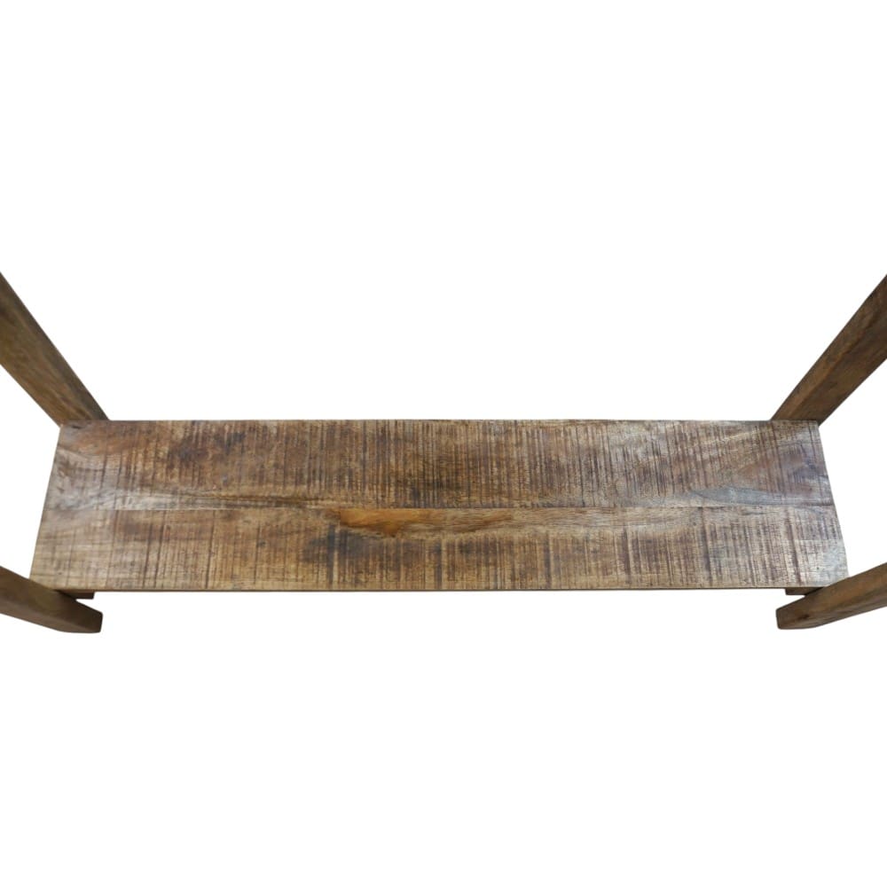 Rustic Natural Mango Wood Console Table image 4