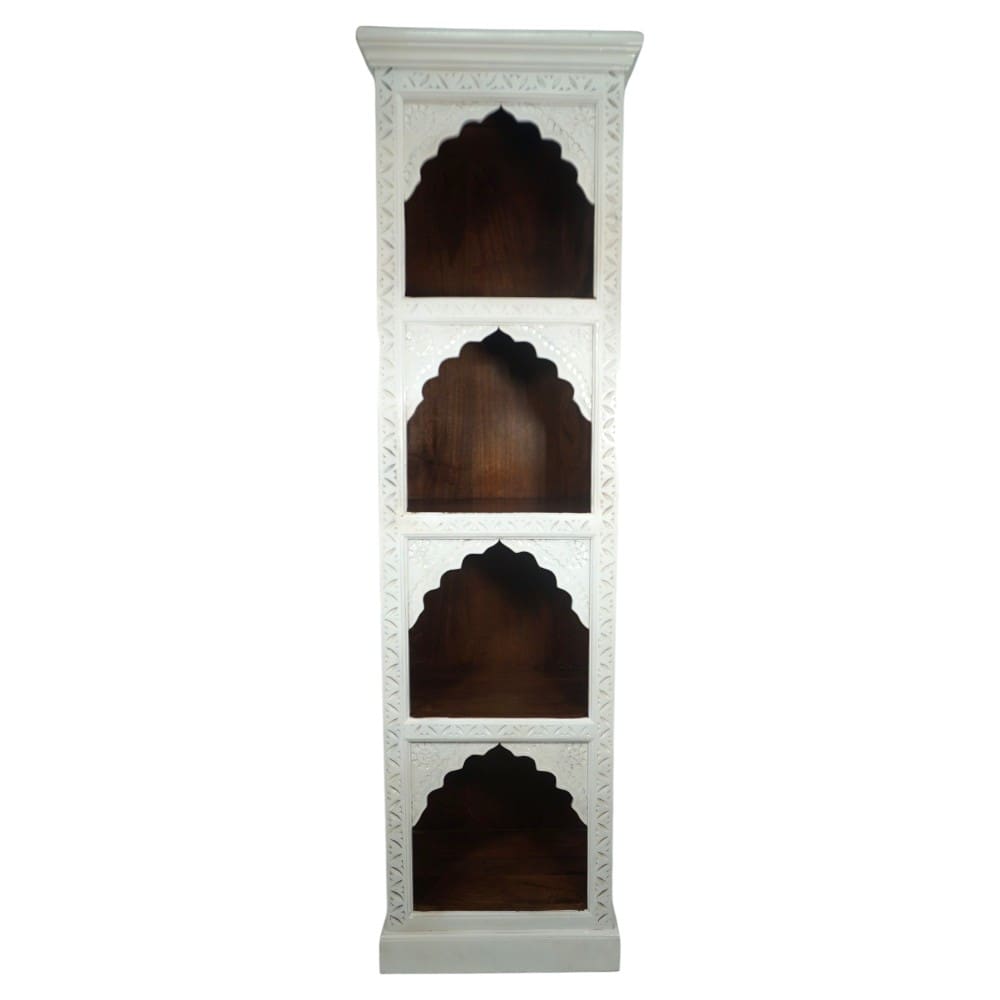 Solid Wood Bookcase Narrow Display Bookshelf image 5