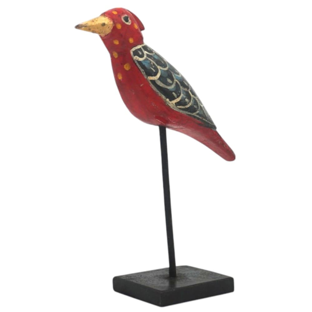 Reclaimed Wood Bird Hand-carved Decor Accent image 5