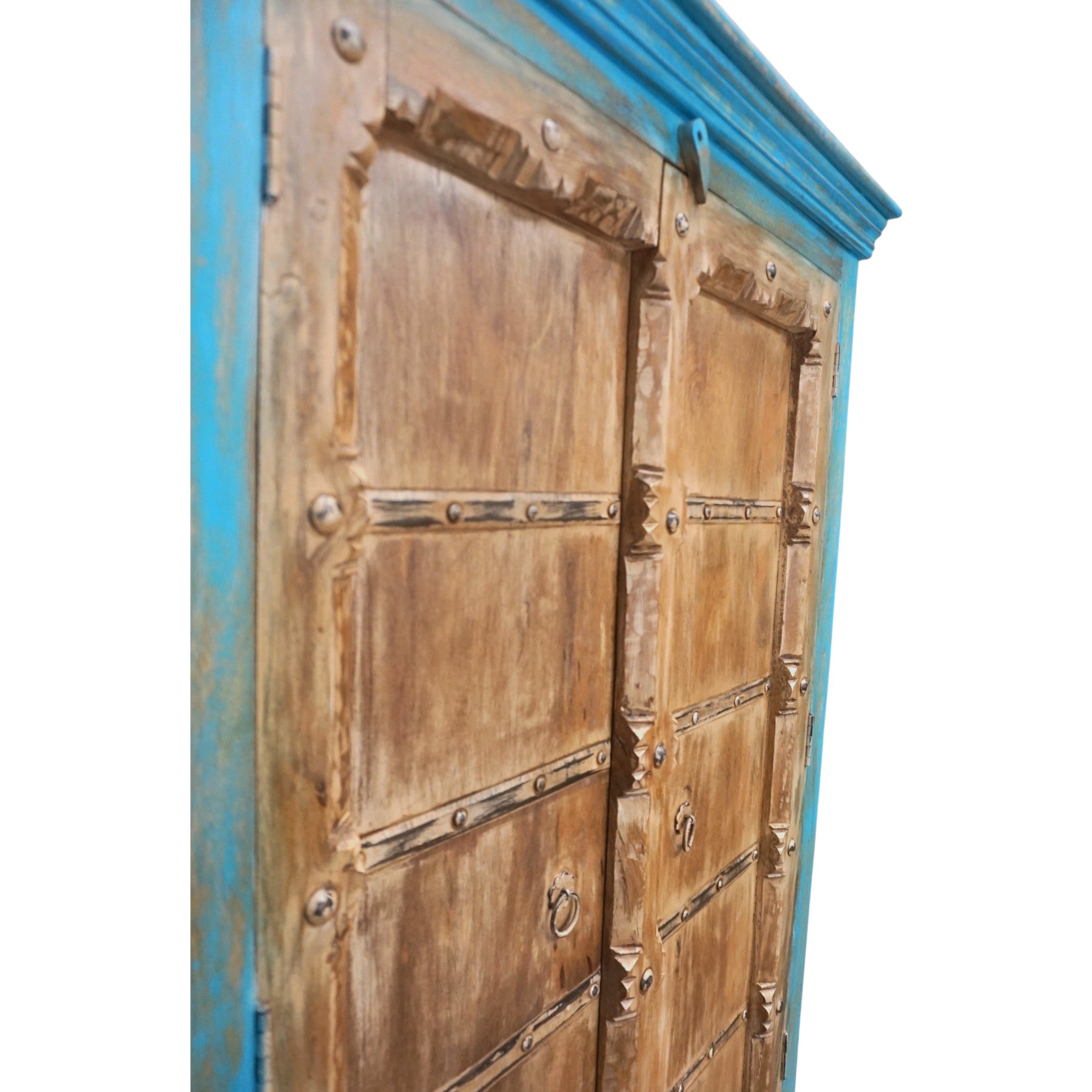 Hand-crafted Solid Wood Armoire