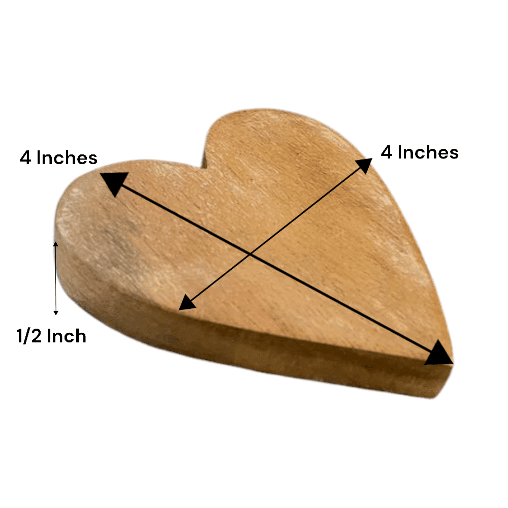 Coaster Set of 4 with Holder Adorable Heart Shaped Coasters image 7