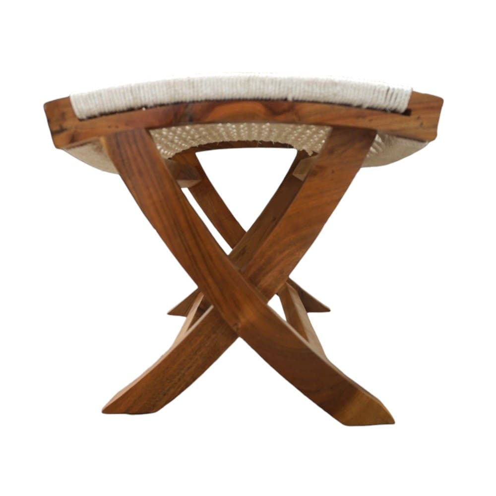 Hand-crafted Chair with Matching Footrest image 6