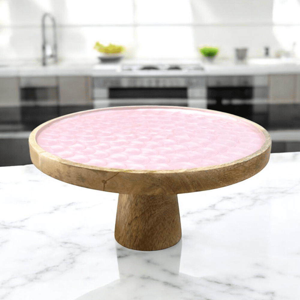 Set of 2 Unique Hand-crafted Cake Stands image 3