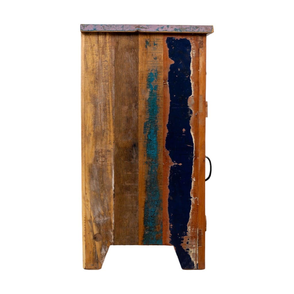 Rustic Reclaimed Wood Bedside Table image 2