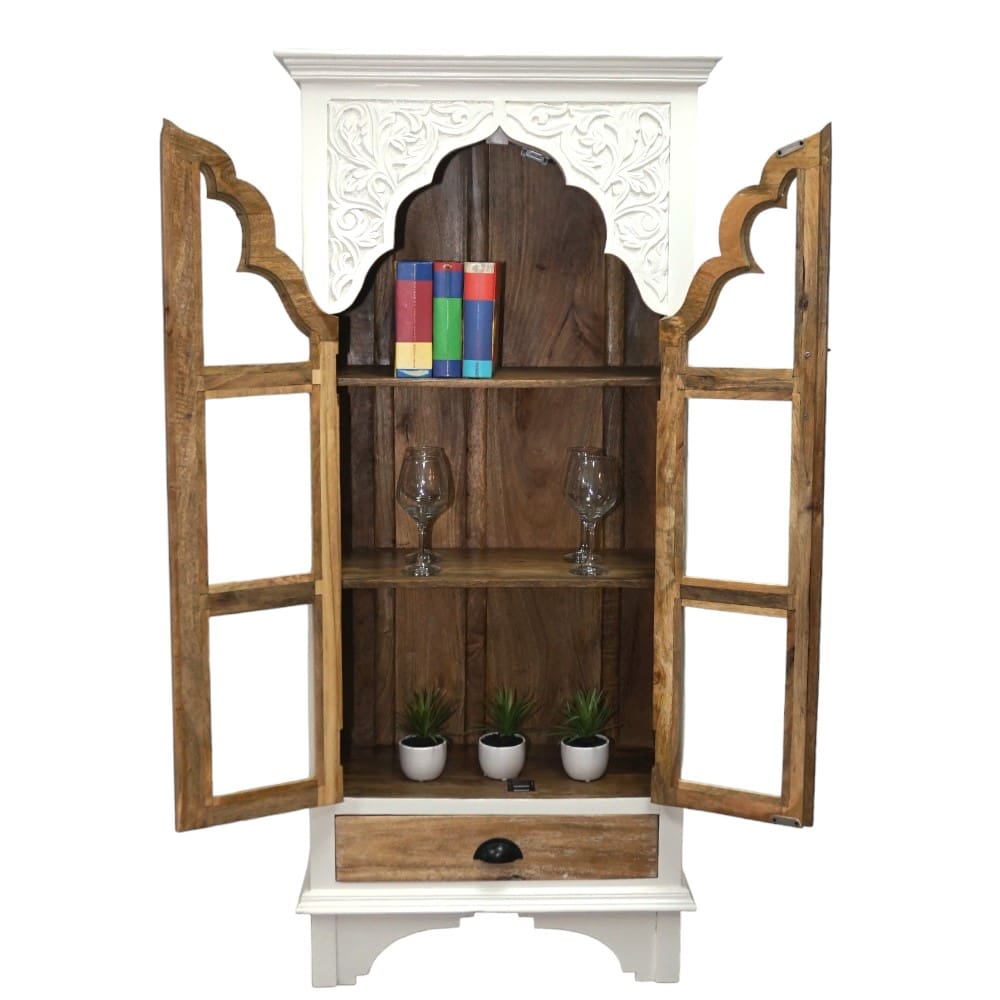 Hand-crafted Arched Display Cabinet image 4