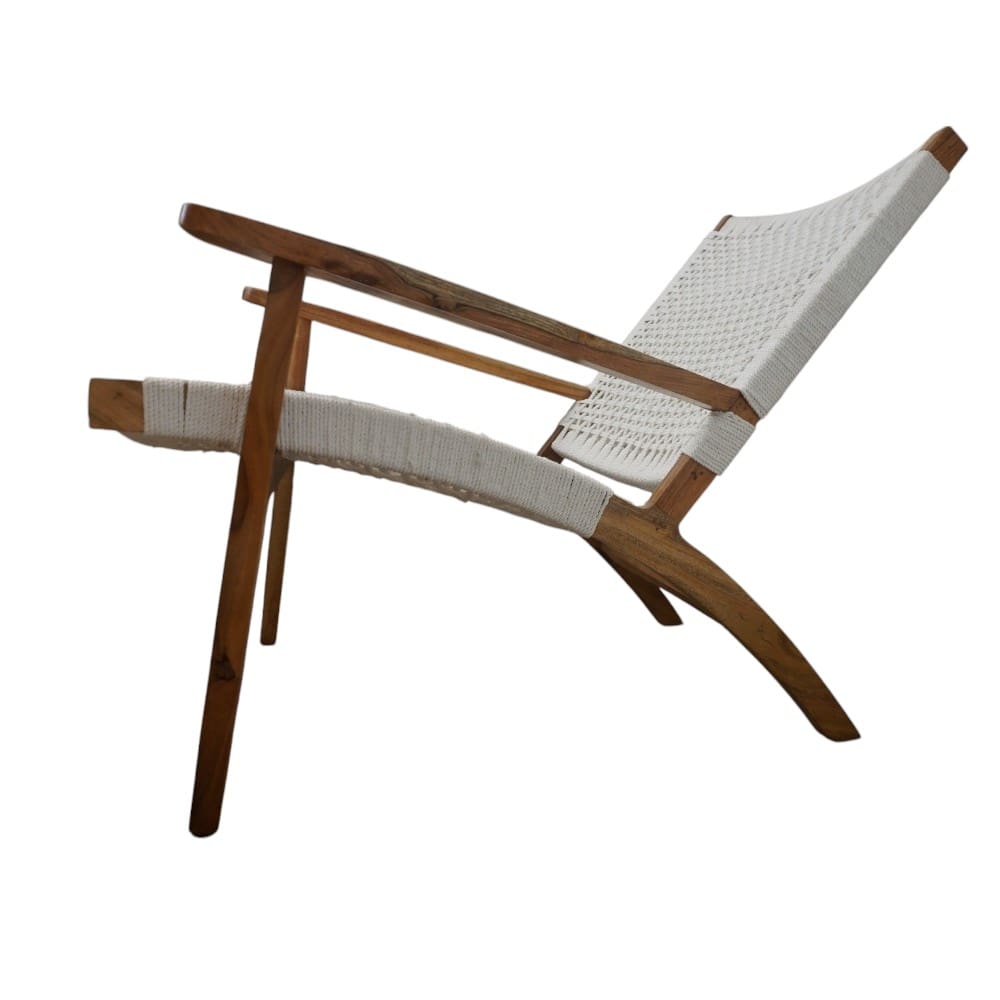 Hand-crafted Chair with Matching Footrest image 5