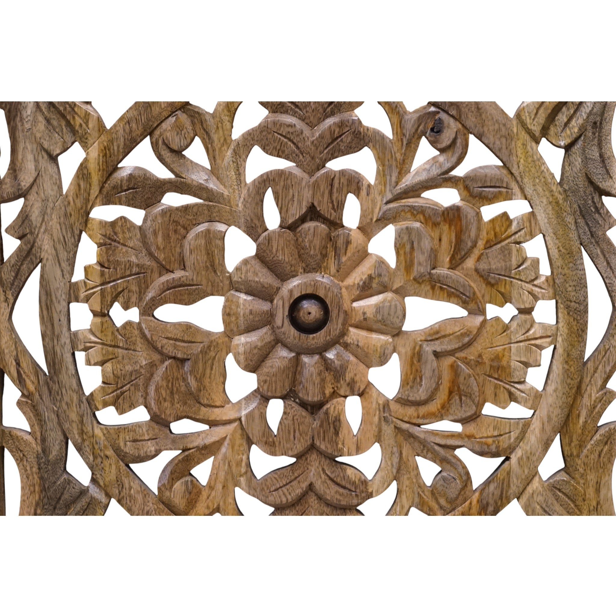 Hand-carved 24″ Vanity Stunning Natural Wood