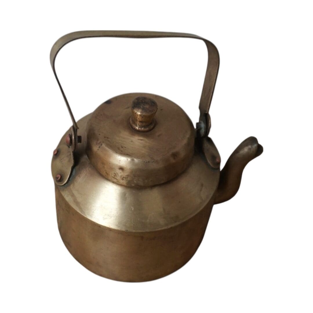 Vintage Brass/Copper Kettle image 2