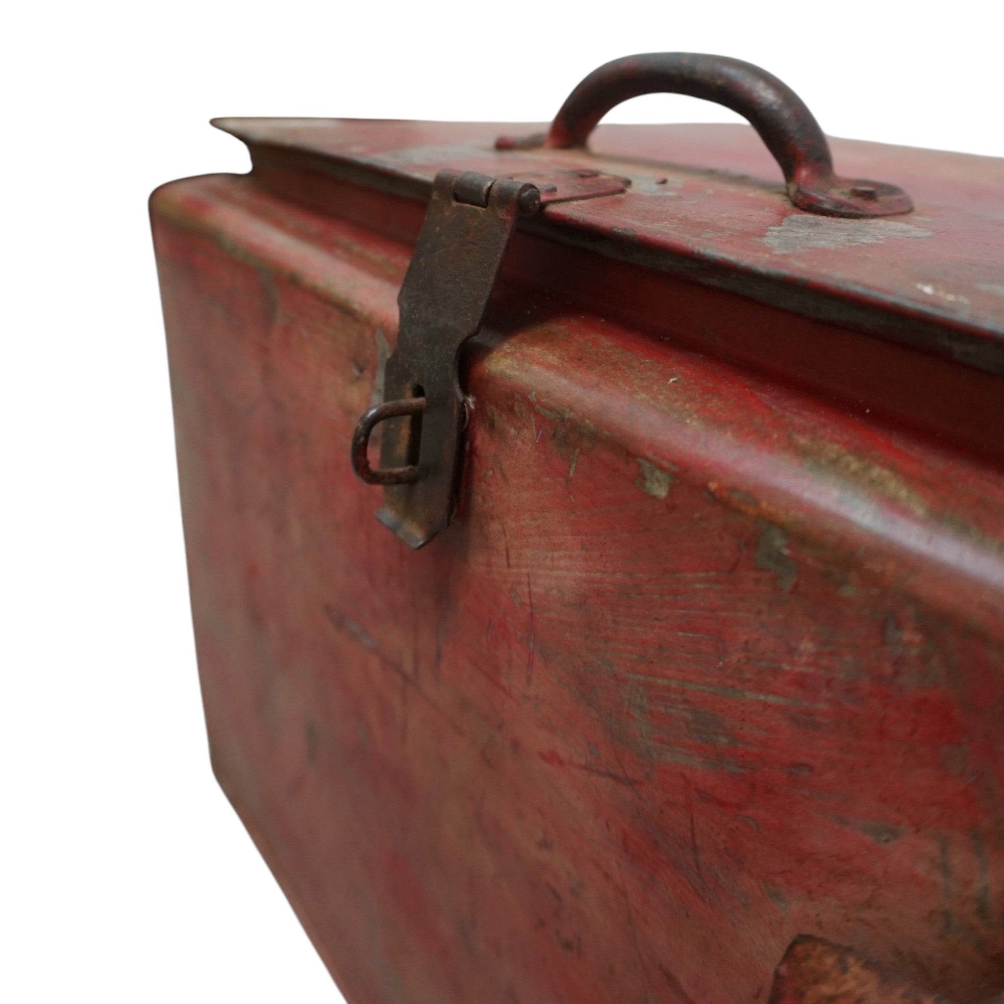 Vintage Coca-Cola Metal Cooler | Original Bottle Opener & Patina Finish