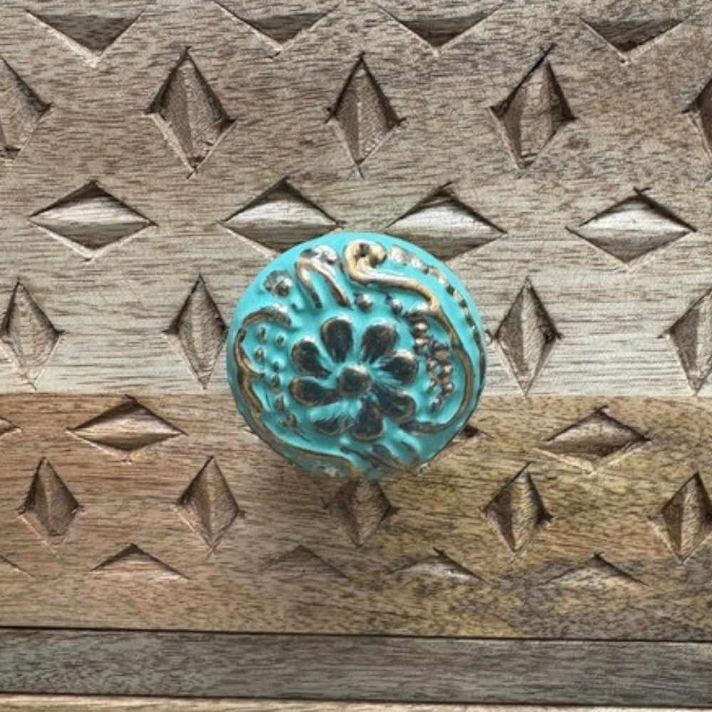 Hand-Painted Ceramic Drawer Handles | Unique Boho & Vintage Styles