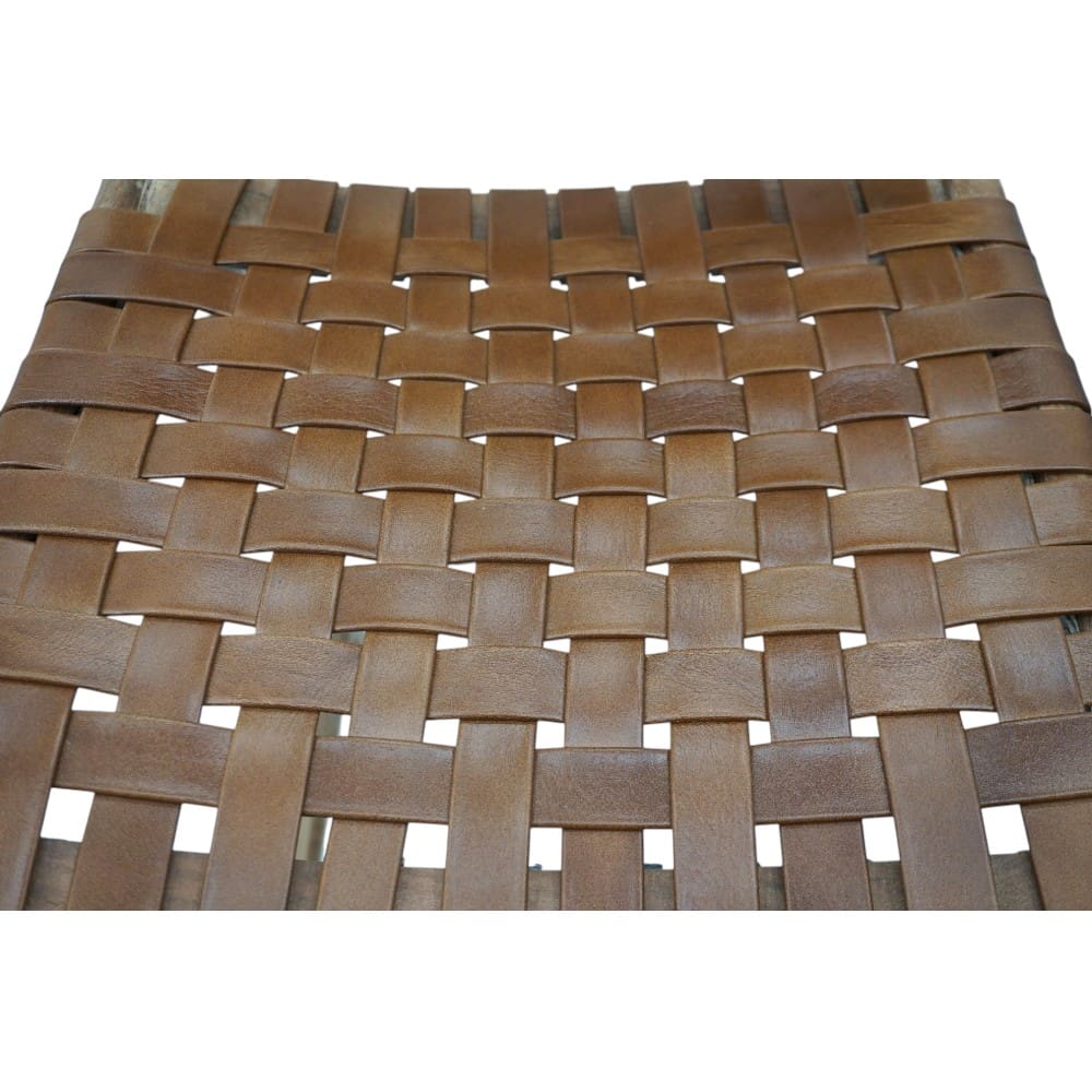High Top Chairs Hand-crafted Solid Wood and Leather image 11
