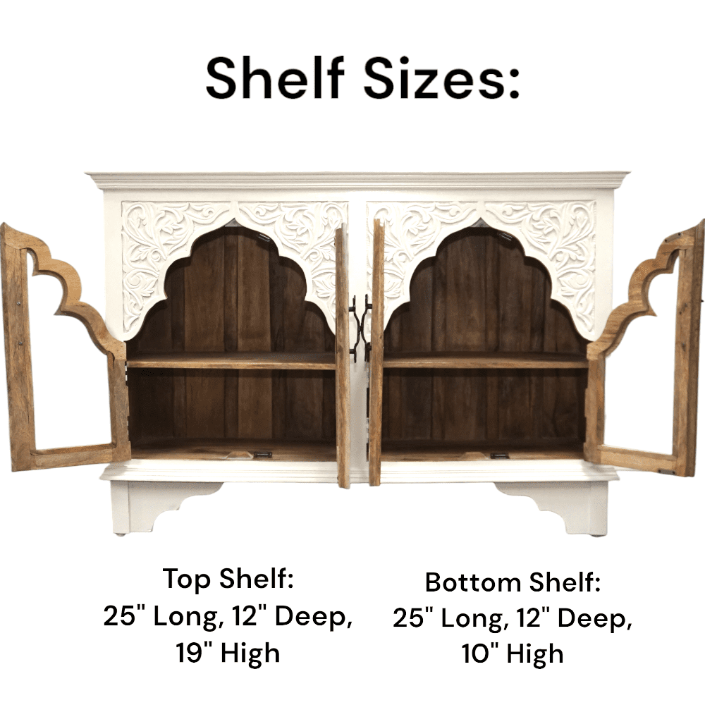 Hand-crafted Arched Sideboard image 13