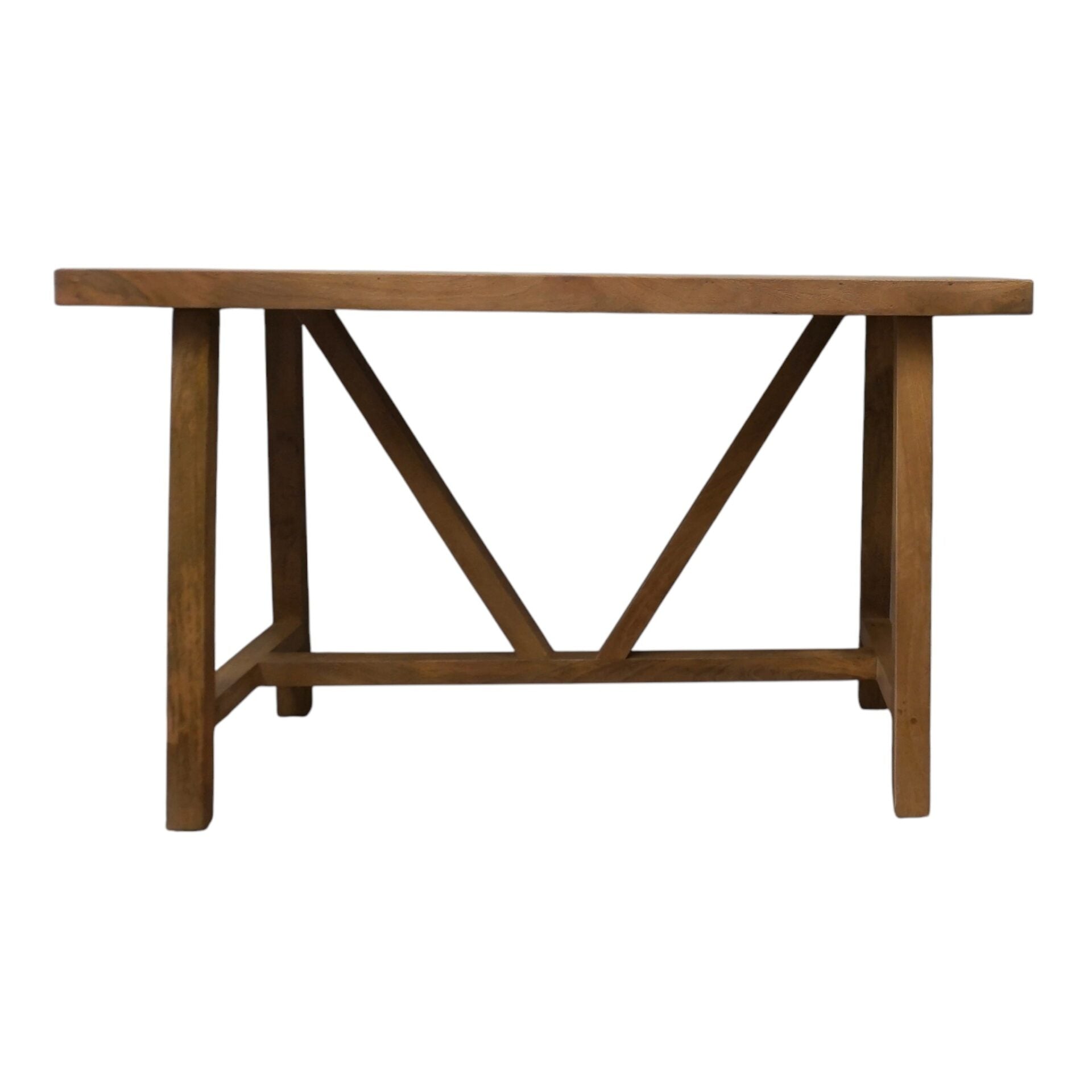 Long Rustic Console Table image 1